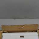 Coat Rack, Freestanding Coat Racks with 8 Hooks 2 Adjustable Height, Tree Coat Rack for Bedroom, Hallway, Entrance, Office, Hats, Handbags,Purse (White)