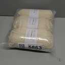 3PCS 3.5oz Chenille Yarn for Blankets Amigurumi: Soft Velvet Baby Yarn Blanket Knitting and Crocheting Bulky 5# Yarn 3 Skeins of 100g (Sand)