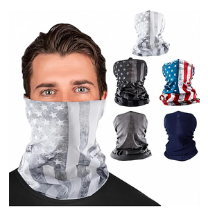 S A Company 5-Pack UV Face Shield | UV 30+ Multipurpose Neck Gaiter Balaclava for Adults