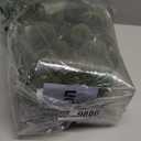 36pcs Velvet Ornaments for Christmas Trees, Flocked Christmas Balls Sets Assortment for Xmas Tree Holiday Decor (Avocado Green)