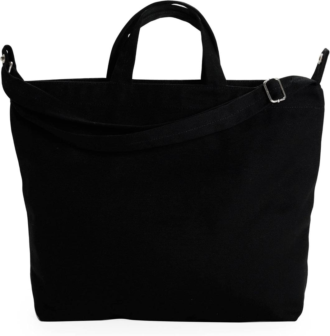 BAGGU Horizontal Zip Duck Bag (Black)