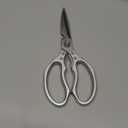 CGBE Kitchen Scissors, Multi-Purpose Kitchen Shears, Heavy Duty Dishwasher Safe Food Scissors for Chicken, Poultry, Fish, Meat & Herbs with Non-Slip Grips - Sliver