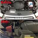 Cold Air Intake Compatible with 2018+ Audi Q5 B9 2.0T 45 TFSI EA888 2.0T Aluminum Pipe, High - Flow Filter