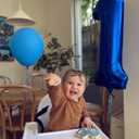 Navy Blue Number 11 Balloon 40 inch, 11 Number Balloons, 11th Navy Blue Birthday Decorations, 11 Year Old Girls Boys Blue Party Supplies
