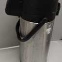 TOMAKEIT Airpot Coffee Dispenser Thermal with Pump,3L/102 Oz Insulated Stainless Steel Large Airpot Coffee Carafe Lever Action for Hot/Cold Water,Thermal Carafe for Hot Cocoa for Parties