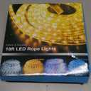 Brizled 18ft 216 LED Rope Lights, 120V ETL Listed Plugin Rope Lights Connectable Daylight White Indoor Outdoor Rope Lights Flexible LED Tube Lights for Holiday, Garden, Yard, Corridor and Patio Decor