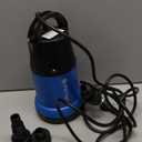 FOTING Sump Pump 1HP Clean/Dirty Submersible Water Pump,4600GPH Utility Pump Thermoplastic Electric Portable Transfer Water Pump for Swimming Pool Pond Basement with 10ft Power Cord,Manual