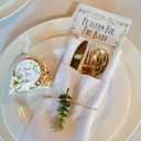 WDF 180 Pieces Disposable Plastic Gold Silverware Cutlery - Disposable Flatware Set 60 Forks, 60 Knives and 60 Spoons - Heavy Duty Gold Plastic Cutlery - Utensils for Baby Shower Wedding Spring