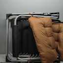 YOMIFUN Oversized Zero Gravity Chair, XL Lounge Chair 29” Width, Padded Reclining Camping Chair W/Removable Cushion & Adj Headrest, Storage Bag, Footrest Cushion, Cup Holder, for Indoor Outdoor, Brown