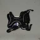 Cat Harness and Leash for Walking Escape Proof Soft Adjustable Cat Leash Breathable Comfortable Vest Easy to Wear Kitten Harness for Outdoor Travel Black M (M (13-18lb))