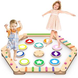 Balance Beam for Kids – Interlocking Balancing Beams – Pads & Beams – Active Play for Toddlers, Kids