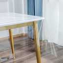 Pioggia Clear Tablecloth Protector Rectangle Waterproof Oil-Proof Plastic Table Cloth Wipeable PVC Table Cover for Indoor and Outdoor (Clear, 60 x 84 Inch)