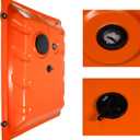 JMCHstore OEM Metal Generator Gas Fuel Tank for Generac GP5500 GP6500 RS5500 RS7000E GP7500E RS8000E XT8000E XT8500EFI, 0H7510A / 0H75100SRV 5500w 6500 6500w 7500 389cc OHV Portable Generator, Orange