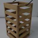 HD Designs Wood Lantern 14 in