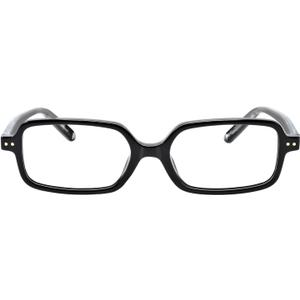 TIJN Olisa Blue Light Blocking Glasses for Women Men,Oval Glasses Frame Bluelight Glasses for Gaming/Computer/Screen (21. Black (Square))