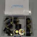 6 Sizes (14pcs) Neoprene Rubber Expansion Plug 3/4" 7/8" 1" 1-1/8" 1-1/4" 1-3/8", Automotive Rubber Freeze Frost Plug Fit Hole Size: 3/4"~1-1/2" (19mm~38mm)