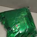 TONIFUL 65 Pcs 16 Inch Green Happy Birthday Balloons and 2 Sets A-Z Foil Letters Balloons DIY Personalized Phrase Banner for Birthday Celebration Halloween Thanksgiving Christmas Party Decorations