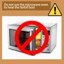 Non-Stick Disposable Air Fryer Aluminum Foil Liners Square 50PCS, Oil-Proof Aluminum Foil Tin Box Also for Steamer Basket Instant Pot Oven & Grill (6 * 6 Inch-Square)