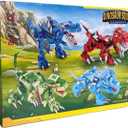 Dinosaur Sets for Kids 7 8 9 10 11 12 Years Old, Dinosaurs Building Gift for Boys (Large, Green)