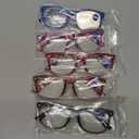 CCVOO Reading Glasses for Women/Men, Eyeglasses, Blue Light Readers for Women/Men, Computer Eye Glasses, Cheaters +5.0