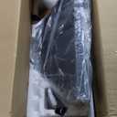 IKTCH 30 inch Black Wall Mount Range Hood, 900 CFM Ducted/Ductless Stainless Steel Vent Hood with Gesture Sensing & Touch Control Switch Panel, 2 Pcs Adjustable Lights