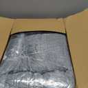 Large Dog Car Seat Under 100LBS,Dog Car Bed with Safety Tethers/Storage Pocket,Only for Back Seat-Gray