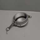 Gloxco Cam and Groove Fitting, Aluminum, Type DC, 4" Dust Cap (CAM-40-DC-AL)