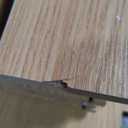 Chrangmay 47.24" Big Modern Vanity Desk with Mirror and Lights,Makeup Vanity Desk with 5 Drawers and Storage Shelves & Power Outlet,Dressing Table with Glass Top, Oak