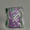 Annymall for iPhone 14 Case with 2 Screen Protector,Full Body Shockproof Drop Protection Dust Proof Heavy Duty 3 Layer Rugged Durable Military Grade Cover for Apple iPhone 14 6.1" (Purple/light green)