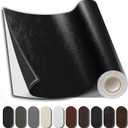 Shagoom Leather Repair Patch, 35X79 inch Strong Sticky Repair Patch Self Adhesive Waterproof, DIY Large Vinyl Patches for Couches, Furniture, Sofa, Car, Chair (Black, 35X79 inch)
