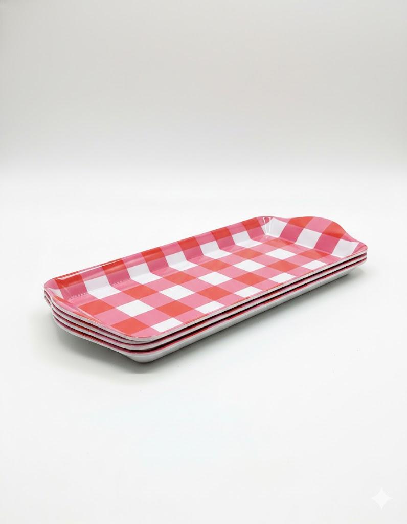 Reusable Tray 15.5"x"6.1 In, Distributed By Seasonal Celebrations Fort Mill 5PCS