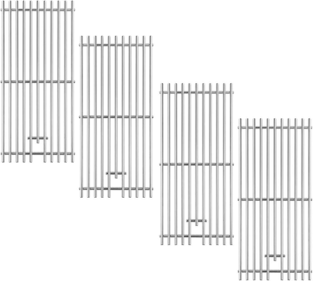 740-0781 Grates Grill Replacement Parts for Kitchenaid 6 Burner Grill Parts 720-0856V 730-0856V 5 Burner 720-0856 750-0781 740-0781 Sam's Club 730-0856 Stainless Steel Grill Grates Cooking Grids
