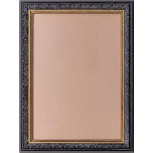 ArtXO A3 Picture Frame for Wall Mount or Tabletop - Ornate Vintage Style Home Decor Photo Frame with Plexiglass, Displays 16.5x11.7 Posters, Canvas, Artwork (Black and Gold)