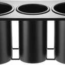 Hair Dryer Holder Hair Styling Product Care Tool Organizer Bath Supplies Accessories Tray Stand Storage Bathroom Steel Hair Dryer Holder(Black) MK470B