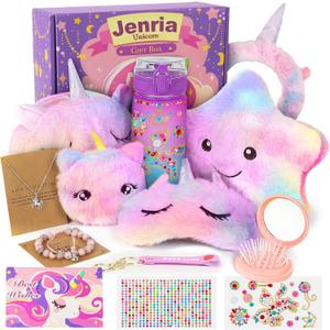 Jenria Unicorn Gift for Girls, Valentines Day Gifts for Kids, Birthday Gifts for Girls Age 3 4 5 6 7 8 9 10 Years Old Girl, Gift Ideas, Girls Toys Age 6-8, Unicorn Toys for Daughter, Niece