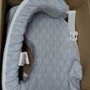 My Brest Friend Original Nursing Pillow Enhanced Ergonomics Essential Breastfeeding Pillow Support For Mom & Baby W/ Convenient Side Pocket, Double Straps & Slipcover, Horizon