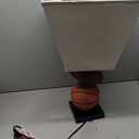 Signature Design by Ashley Nyx Youth 24" Baseball & Football Athletic Table Lamp, Brown & Orange