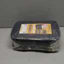 Nail Polish Organizer Hold 80 Bottles (15ml/0.5 fl.oz)& Nail Lamp, Double Layer Nail Bag Organizer Case with Handle, Large Nail Supplies& Kit Storage Case for Women Travel (Black& Golden)