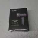 Hair Dryers for Women, CONFU Hair Dryer with Diffuser, Blow Dryers for Men, Hairdryer with Diffuser Attachment, Portable Lightweight Fast Drying Negative Ion Hairdryer for Home (Blue)