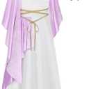 ReliBeauty Kids Greek Goddess Gostume Girls with Headband
Size: 10-12/150