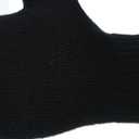 Heat Logic Unisex Thermal Knitted Winter Gloves, Touchscreen Compatible Cold Weather Warm Gloves for Men & Women, Pack of 2 (Black)