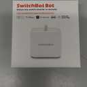 SwitchBot Smart Switch Button Pusher - Bluetooth Fingerbot for Rocker Switch/One-Way Button, Automatic Light Switch, Timer and APP Control, Works with Alexa When Paired with SwitchBot Hub (White)