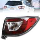 Tail Lights Outer Right Passenger Side Taillight Compatible with Chevrolet Traverse 2013-2017 Rear Halogen Tail Lamp Replace: 84266020 23301757 GM2805112