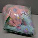 Wenqik 2 Pcs Guinea Pig Hideouts Guinea Pig Bed Washable Bunny Bedding Cuddle Warm Small Pet Sack Supplies Portable Pet Carrier Cage Nest Accessories for Cage(Green, Pink,Flowers)