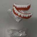 Upper and Lower Veneer, Dentures for Women and Men, Fake Teeth, Natural Shade! Fix Your Smile at Home Within Minutes!