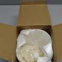 Jingmore 1 Set Wedding Flower Girl Basket and Real Petals Set Ivory Flower Girl Basket with Pearl Handle True Dried Hydrangea for Wedding Bridal Party Romantic Night Proposal Anniversary Decoration