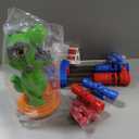 BAODLON Dinosaur Shooting Toys for Boys 4 5 6 7 8 Years Old, Movable Electronic Scoring Target Game with 2 Toy Gun, Spray & Light & Sound, 24 Foam Balls, Christmas Birthday Gift for Kids 3-5, 5-7