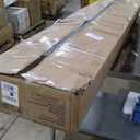 IDEALHOUSE 70'' Fireplace TV Stand with 36'' Firplace, 2 Tier TV Console Cabinet with Storage Cabinet, Entertainment Center, Electric Fireplace Heater with 12 Frame and LED Light Colors, White