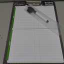 Champion Sports Large & XL Dry Erase Board For Coaching - Whiteboards for Strategizing, Techniques, Plays - 2-Sided Boards with Front Side Full Field - Backside Half Field and Lineup (Baseball/Softball)