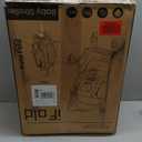 Gravity Folding Baby Stroller - Portable Travel Toddler Stroller w/Adjustable Backrest, Canopy & Cup Holder, Lightweight and UV Protected, One-Hand Automatic Folding - Green